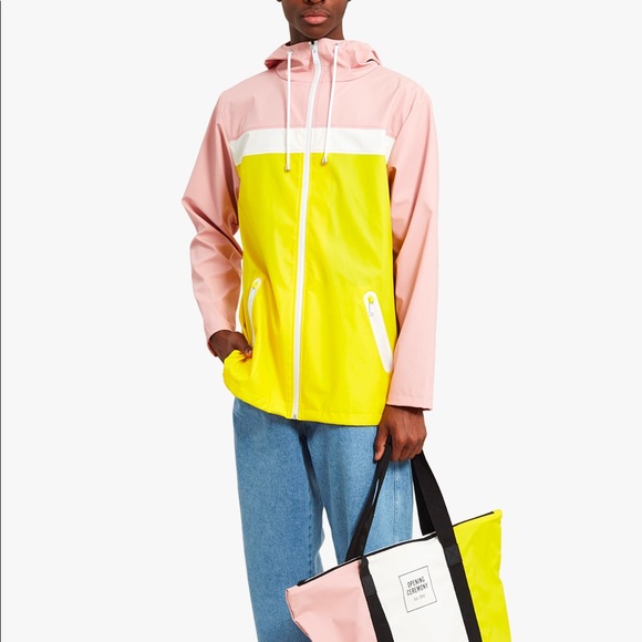 New Opening Ceremony Color-Black Rain Jacket XS/S - Picture 2 of 8